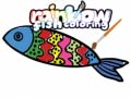 Cluiche Rainbow Fish Coloring