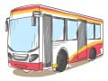 Cluiche Cartoon Bus Slide