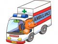 Cluiche Cartoon Ambulance Puzzle