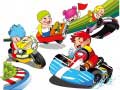 Cluiche Cartoon Kart Puzzle