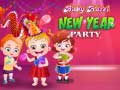 Cluiche Baby Hazel New Year Party