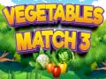 Cluiche Vegetables match 3