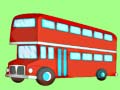 Cluiche Cartoon Bus Puzzle