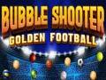 Cluiche Bubble Shooter Golden Football