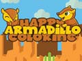 Cluiche Happy Armadillo Coloring