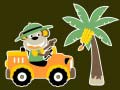 Cluiche Cute Cars For Kids Coloring