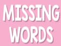 Cluiche Missing Words