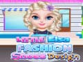 Cluiche Little Elsa Fashion Shoes Design