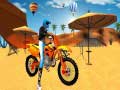 Cluiche Motocross Beach Game: Bike Stunt Racing
