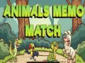 Cluiche Animals Memo Match