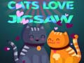 Cluiche Cats Love Jigsaw