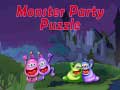 Cluiche Monster Party Puzzle