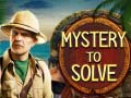 Cluiche Mystery to Solve 