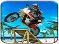 Cluiche Beach Bike Stunts