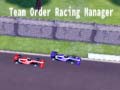 Cluiche Team Order Racing Manager