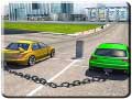 Cluiche Chained Cars Impossible Tracks