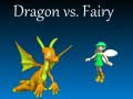Cluiche Dragon vs Fairy