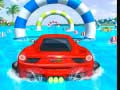 Cluiche Water Surfing Car Stunts Car Racing