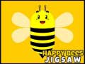 Cluiche Happy Bees Jigsaw