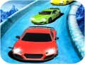 Cluiche Water Slide Car Racing Sim