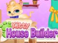 Cluiche Kitty House Builder