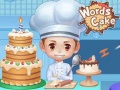 Cluiche Words Cake