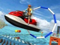 Cluiche Super Jet Ski Race Stunt