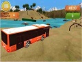 Cluiche Beach Bus Driving