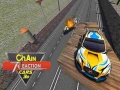 Cluiche Impossible Chain Car Race