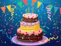 Cluiche Birthday Cake Puzzle