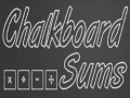 Cluiche Chalkboard Sums