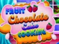 Cluiche Fruit Chocolate Cake Cooking