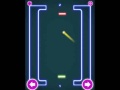 Cluiche Pong Neon