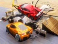 Cluiche Chained Car Stunts Race Mega Ramp