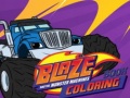 Cluiche Baze and the monster machines Coloring Book