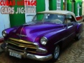 Cluiche Cuban Vintage Cars Jigsaw