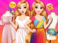 Cluiche Princesses Outfit Coloring