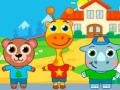 Cluiche Animal Kindergarten