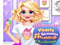 Cluiche Princess Yearly Seasons Hashtag Challenge
