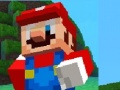 Cluiche Super Mario MineCraft Runner