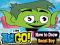 Cluiche How to Draw Beast Boy