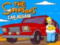 Cluiche The Simpsons Car Jigsaw