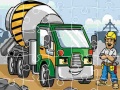 Cluiche Construction Trucks Jigsaw