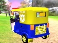 Cluiche Police Auto Rickshaw Drive