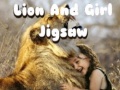 Cluiche Lion And Girl Jigsaw