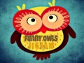Cluiche Funny Owls Jigsaw
