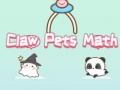 Cluiche Claw Pets Math