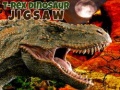 Cluiche T-Rex Dinosaur Jigsaw