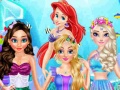 Cluiche Princess Mermaid Style Makeup