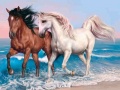 Cluiche Animals Jigsaw Puzzle Horses